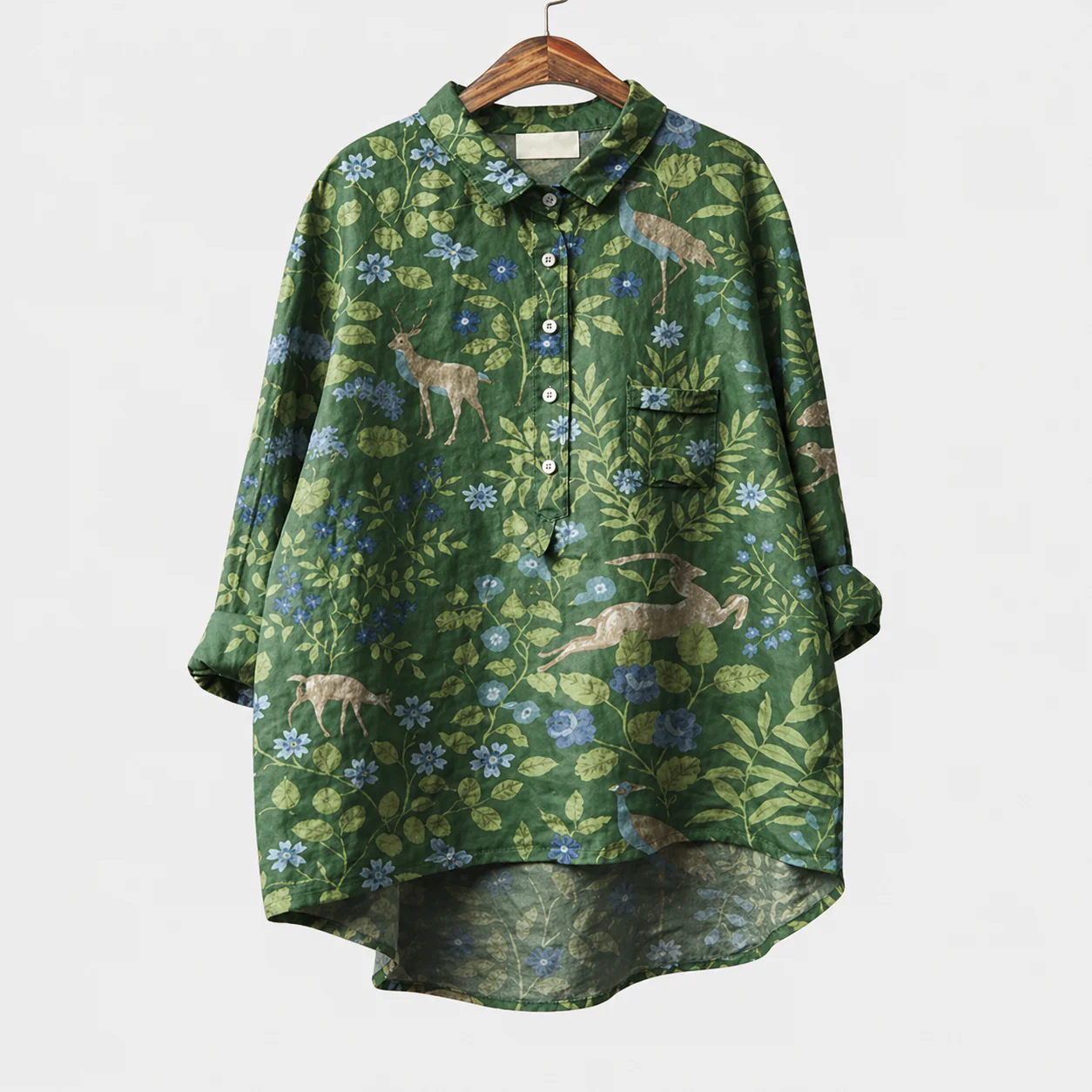 Claire | Blusa elegante estampada