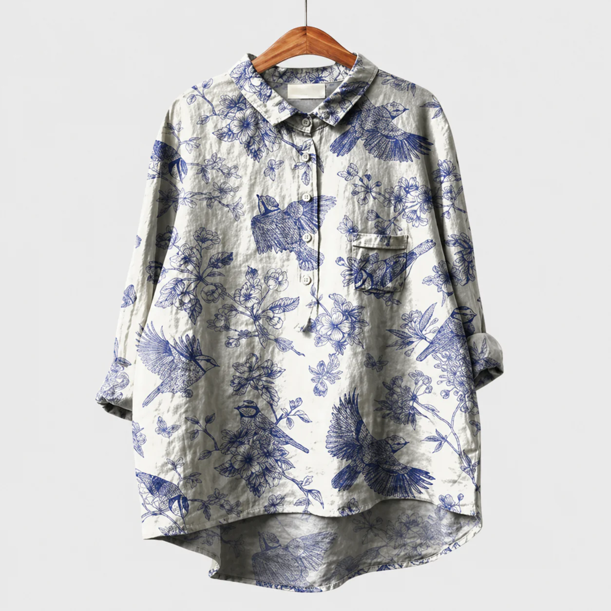 Claire | Blusa elegante estampada