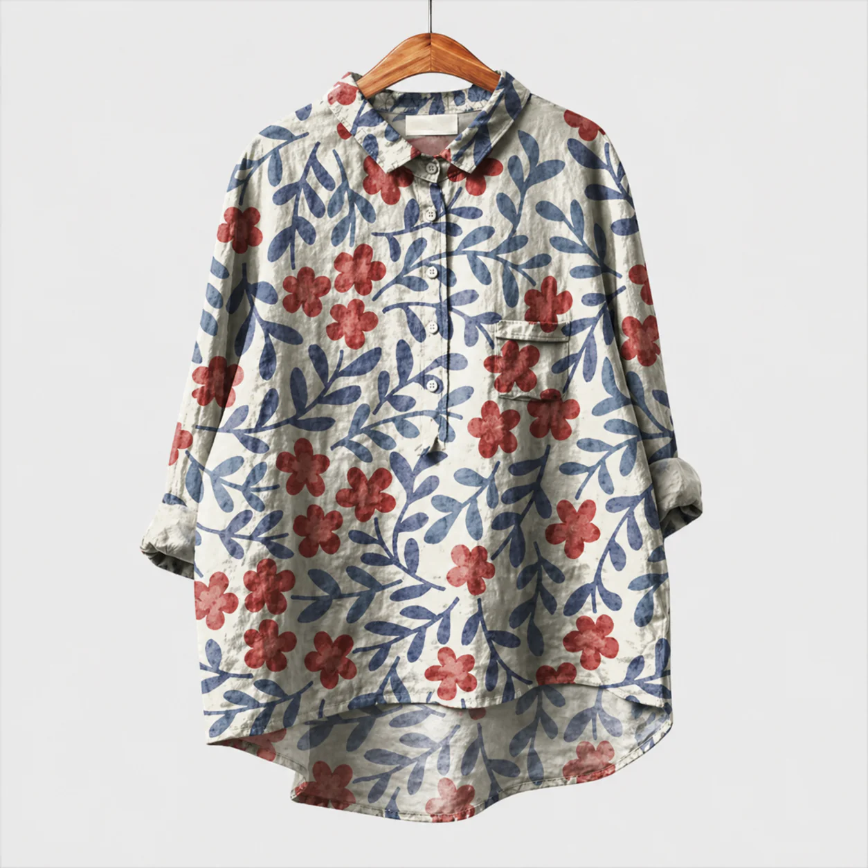 Claire | Blusa elegante estampada