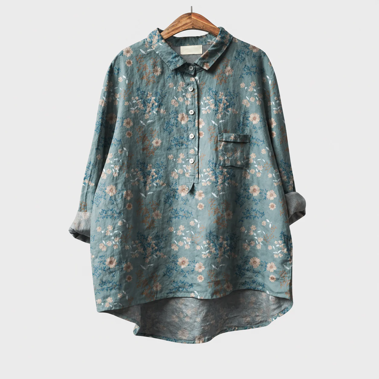 Claire | Blusa elegante estampada