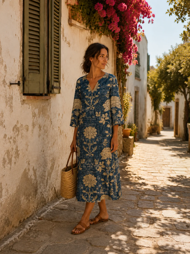 Karin | Vestido Bohemio Floral